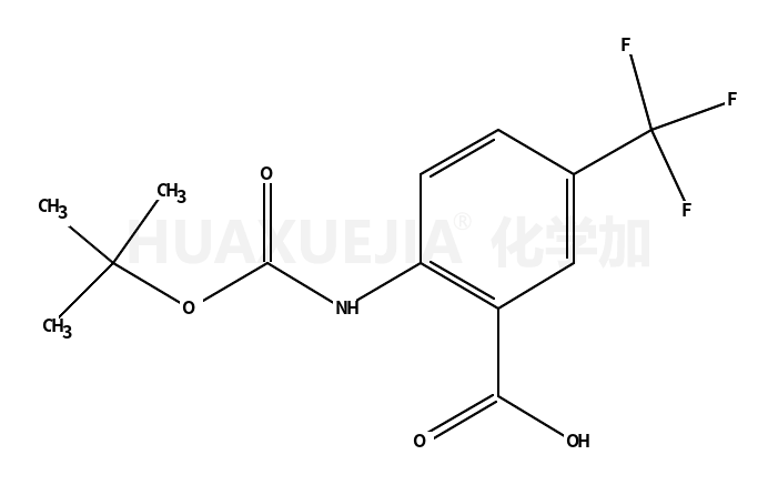 2-叔丁氧基甲酰胺基-5-三氟甲基苯甲酸
