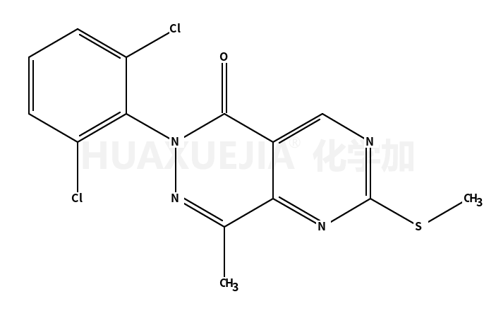 6-(2,6-二氯苯基)-8-甲基-2-(甲基硫代)嘧啶并[4,5-d]吡嗪-5(6h)-酮