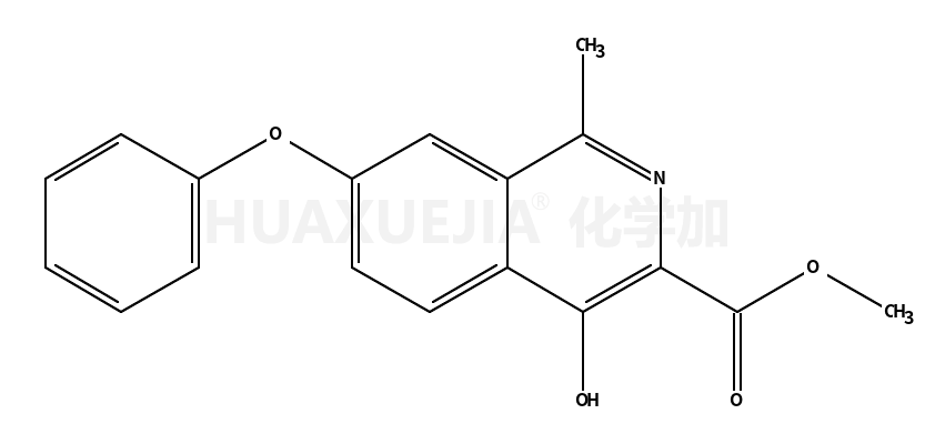 4-羟基-1-甲基-7-苯氧基-3-异喹啉羧酸甲酯