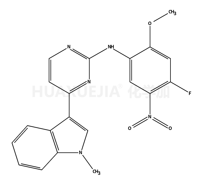 N-(4-氟-2-甲氧基-5-硝基苯基)-4-(1-甲基-1H-吲哚-3-基)-2-嘧啶胺