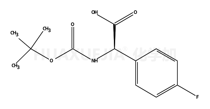 (S)-N-BOC-4-氟苯基氨基乙酸