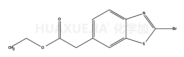 6-Benzothiazoleacetic acid, 2-bromo-, ethyl ester