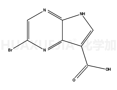 5H-Pyrrolo[2,3-b]pyrazine-7-carboxylic acid, 2-bromo-