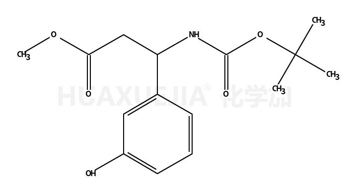 3-(Boc-氨基)-3-(3-羟基苯基)丙酸甲酯