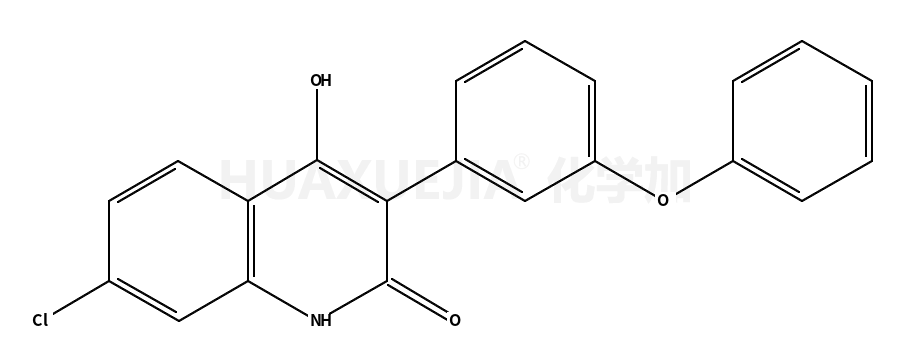 7-氯-4-羟基-3-(3-苯氧基)苯基-2(1H)-喹啉