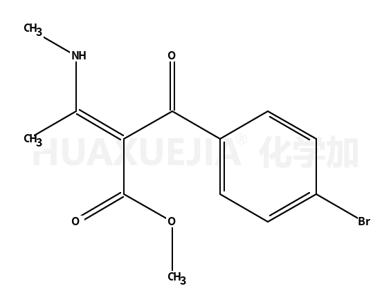 4-溴-α-[1-(甲基氨基)亚乙基]-β-氧代-苯丙酸甲酯