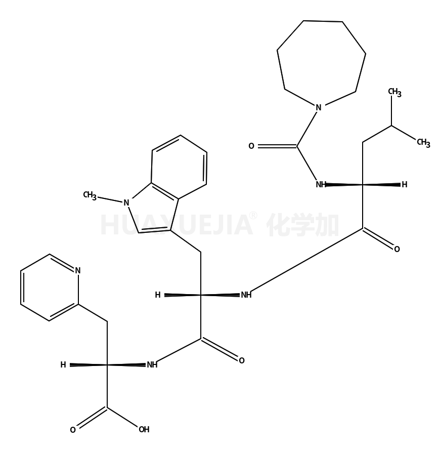 HEXAHYDRO-1H-AZEPINYLCARBONYL-LEU-D-1-ME-TRP-DPAL