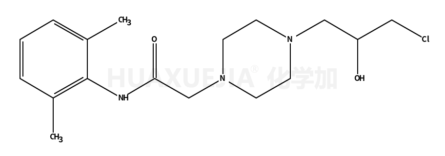 2-(4-(3-chloro-2-hydroxypropyl)piperazin-1-yl)-N-(2,6-dimethylphenyl)acetamide