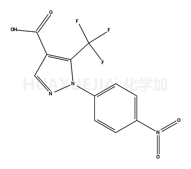 1-(4-硝基苯)-5-(三氟甲基)-1H-吡唑-4-羰酸
