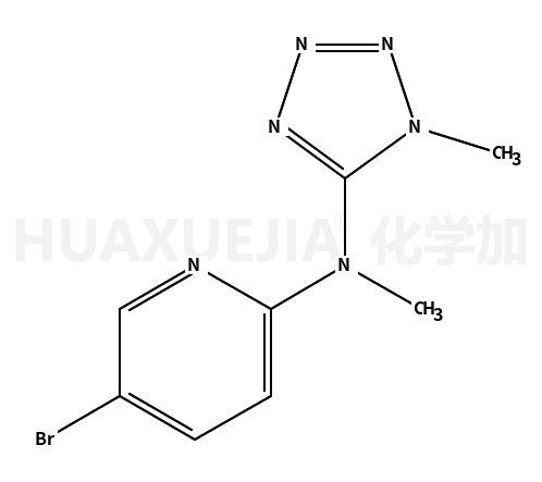 5-bromo-N-methyl-N-(1-methyl-1H-1,2,3,4-tetrazol-5-yl)pyridi