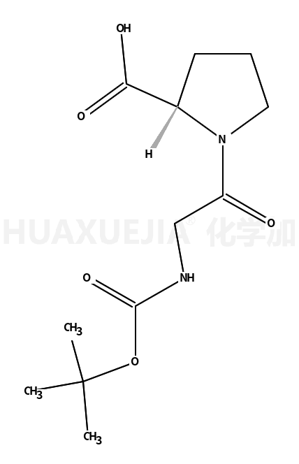 N-[叔丁氧羰基]甘氨酰-L-脯氨酸