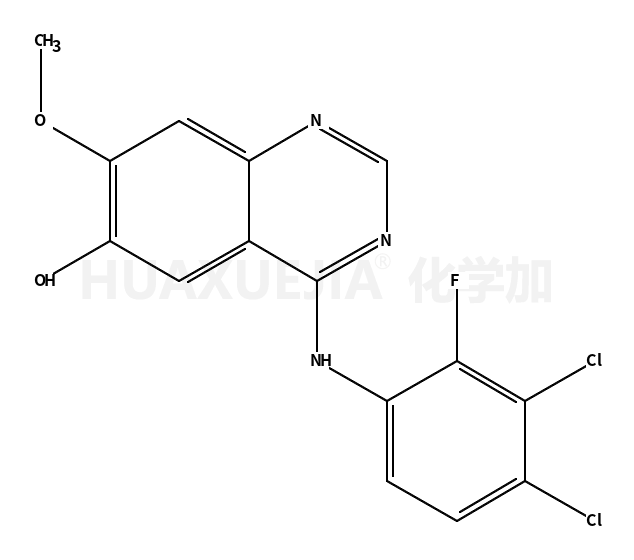 4-(3,4-二氯-2-氟苯基氨基)-7-甲氧基喹唑啉-6-醇