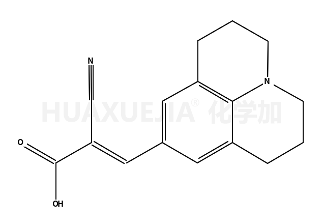 9-(2-羧基-2-氰基乙烯基)久洛啶