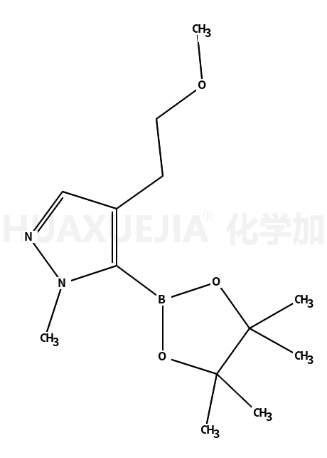 4-(2-甲氧基乙基)-1-甲基-5-(4,4,5,5-四甲基-1,3,2-二噁硼烷-2-基)-1H-吡唑