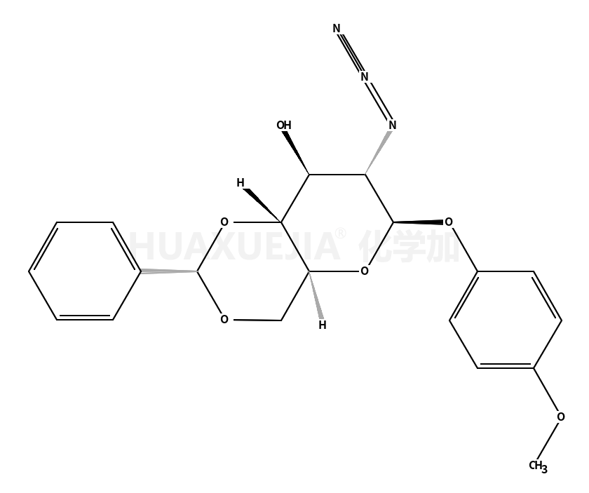 4-甲氧苯基2-叠氮基-4,6-O-苯亚甲基-2-脱氧-β-D-吡喃葡萄糖苷