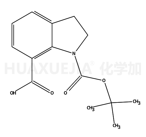 N-Boc-吲哚啉-7-羧酸