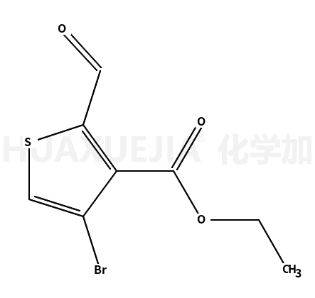 ethyl 4-bromo-2-formylthiophene-3-carboxylate