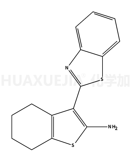 3-苯并噻唑-2-基-4,5,6,7-四氢苯并[b]噻吩-2-胺