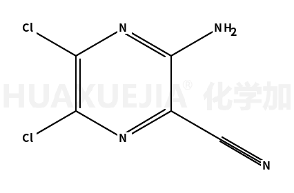 3-氨基-5,6-二氯吡嗪-2-甲腈