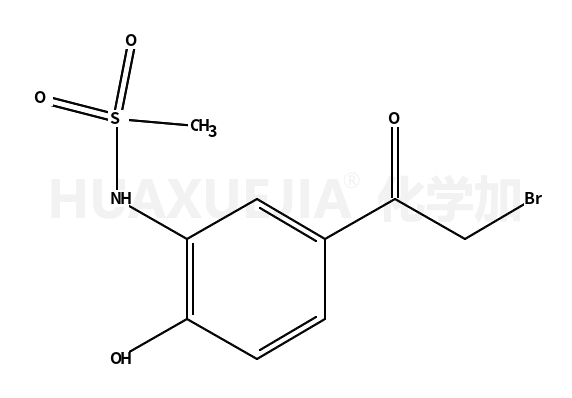 N-[5-(2-溴-乙酰基)-2-羟基-苯基]-甲烷磺酰胺
