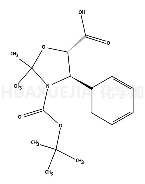 (4S,5R)-2,2-二甲基-4-苯基-3-叔丁氧基羰基-3,5-氧氮杂环戊烷甲酸