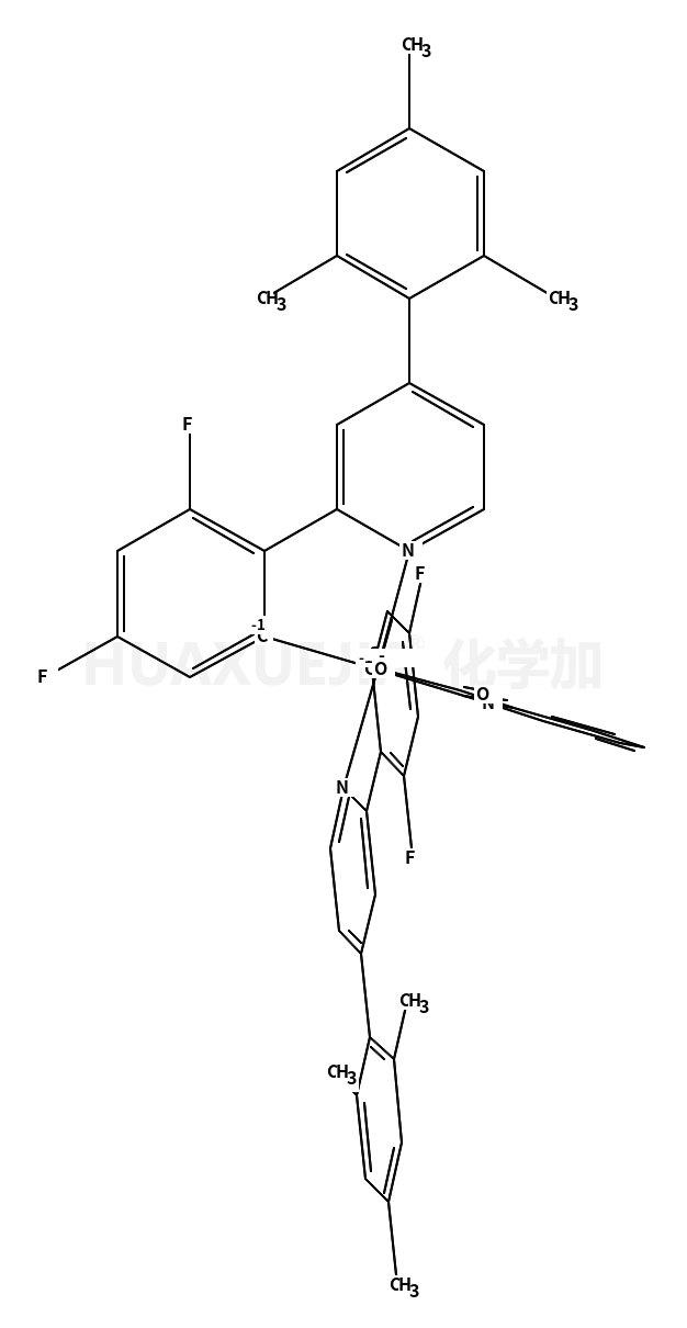 二[2-(4,6-二氟苯基)-4-(2,4,6-三甲基苯基)吡啶-C2,N]吡啶甲酰合銥(III)