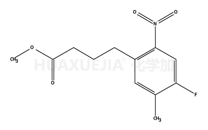 4-(4-氟-5-甲基-2-硝基苯基)丁酸甲酯