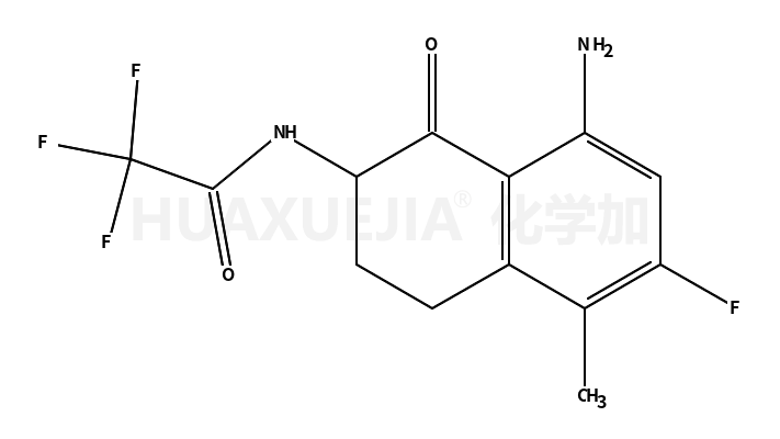 N-(8-氨基-6-氟-5-甲基-1-氧代-1,2,3,4-四氫萘-2-基)-2,2,2-三氟乙酰胺