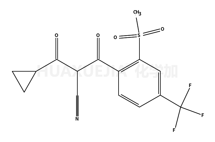 3-环丙基-2-[2-(甲磺酰)-4-(三氟甲基)苯甲酰]-3-氧代丙腈