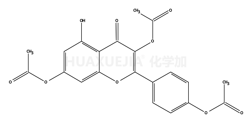 [4-(3,7-diacetyloxy-5-hydroxy-4-oxochromen-2-yl)phenyl] acetate