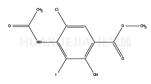 4-ACETYLAMINO-5-CHLORO-2-HYDROXY-3-IODOBENZOIC ACID METHYL ESTER