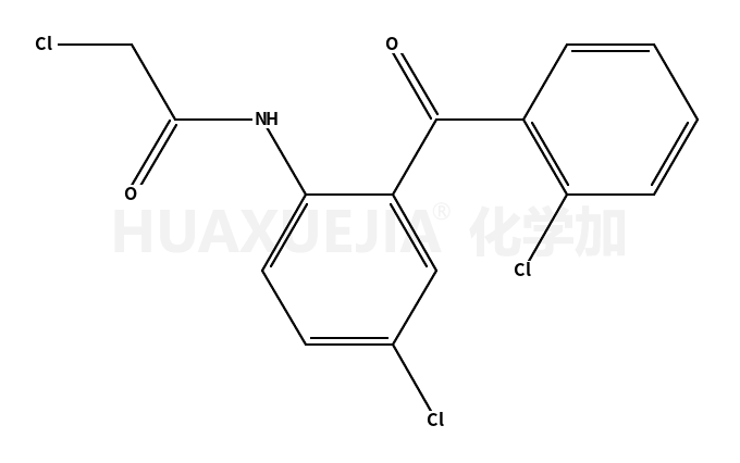 2-chloro-N-[4-chloro-2-(2-chlorobenzoyl)phenyl]acetamide