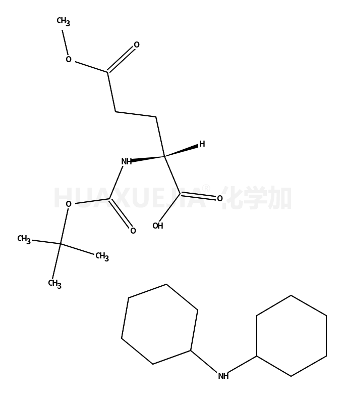 N-叔丁氧羰基-L-谷氨酸 5-甲酯二环己胺盐