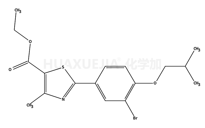 2-(3-溴-4-异丁氧基苯基)-4-甲基噻唑-5-甲酸乙酯