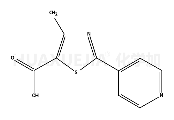 4-甲基-2-(4-吡啶基)噻唑-5-羧酸