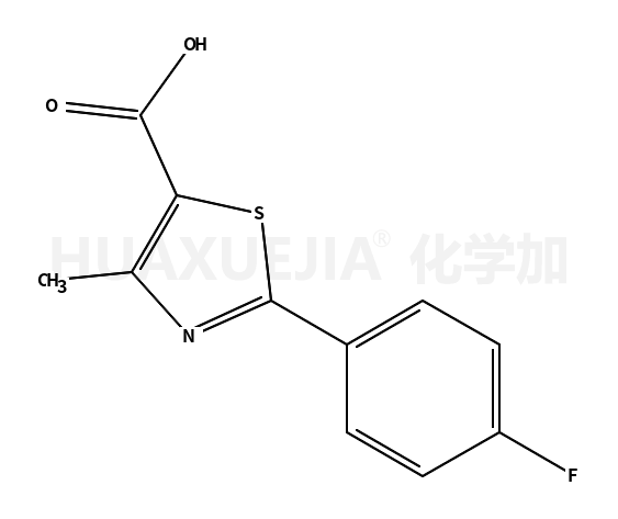 2-(4-氟苯基)-4-甲基噻唑-5-羧酸