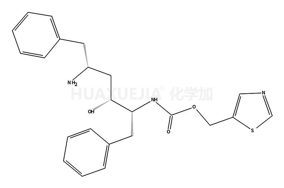 (2S,3S,5S)-5-氨基-2-(N-((5-噻唑基)-甲氧羰基)氨基)-1,6-二苯基-3-羟基己烷