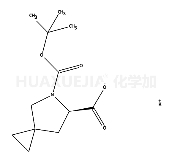 (6S)-5-氮杂螺[2.4]庚烷-5,6-二甲酸 5-叔丁酯 钾盐