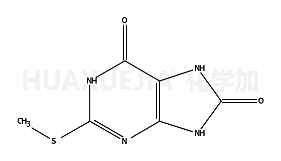 6,8-二羟基-2-甲硫基嘌呤