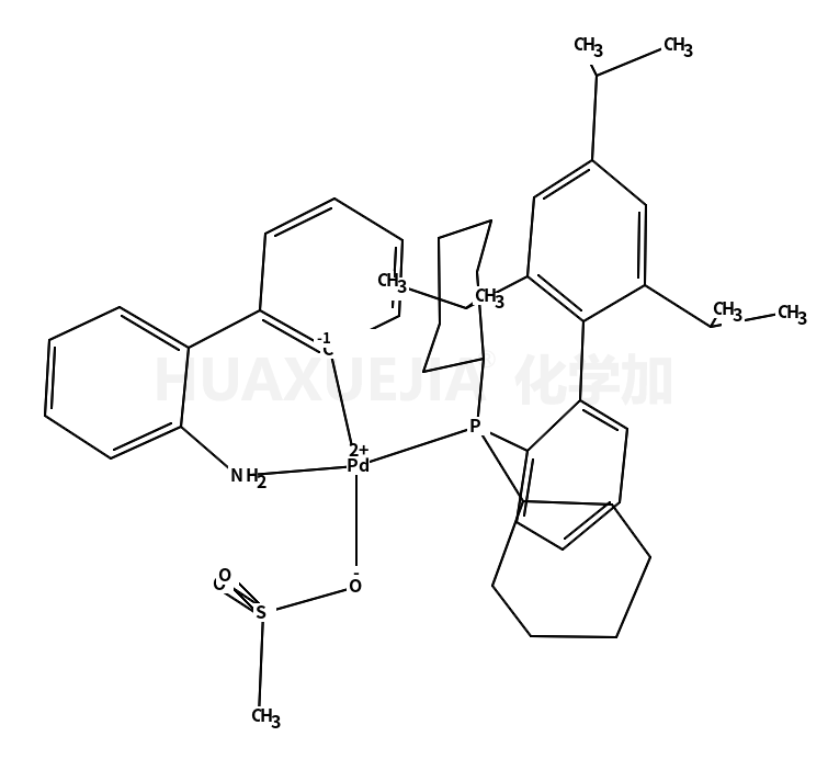 甲烷磺酸(2-二环己基膦基-2',4',6'-三-异丙基-1,1'-联苯基)(2'-氨基-1,1'-联苯-2-基)钯(II)
