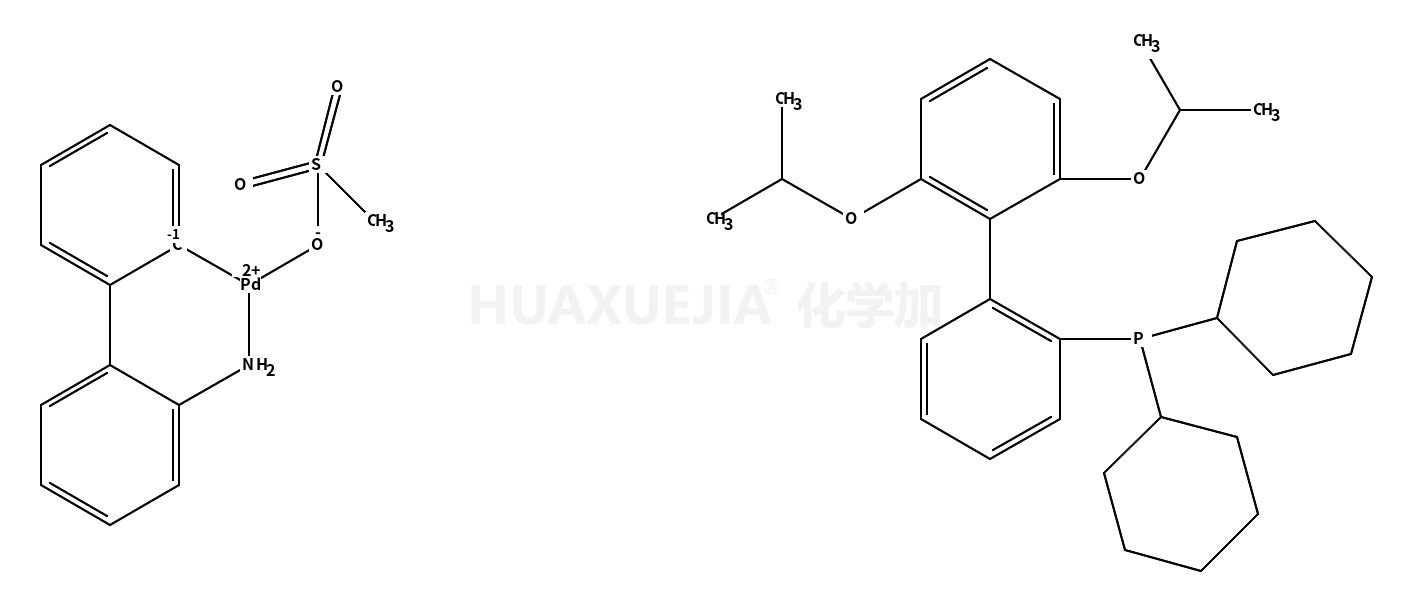 甲磺酸(2-二环己基膦基-2',6'-二异丙氧基-1,1'-联苯基)(2-氨基-1,1'-联苯-2-基)钯(II)
