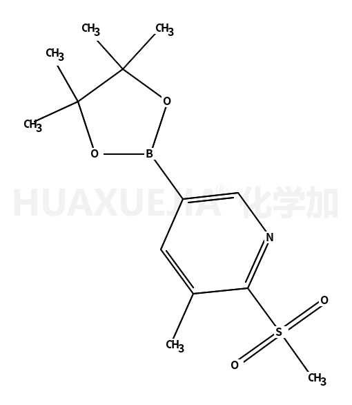 3-methyl-2-(methylsulfonyl)-5-(4,4,5,5-tetramethyl-1,3,2-dioxaborolan-2-yl)Pyridine