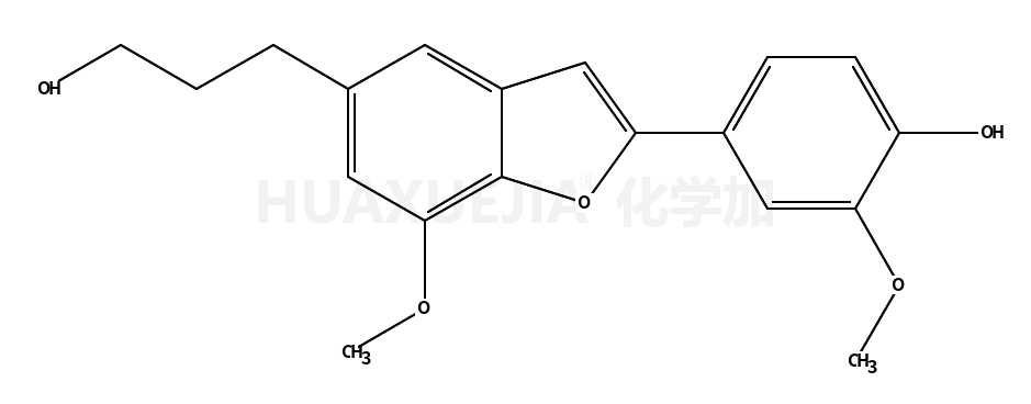 2-(4-羟基-3-甲氧基苯基)-7-甲氧基-5-苯并呋喃丙醇