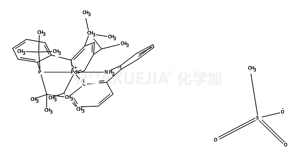 甲烷磺酸(2-二叔丁基膦基-2',4',6'-三异丙基-1,1'-联苯基)(2'-氨基-1,1'-联苯-2-基)钯(II)