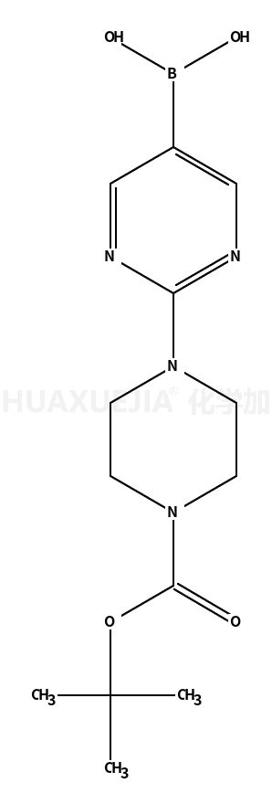 (2-(4-(tert-Butoxycarbonyl)piperazin-1-yl)pyrimidin-5-yl)boronic acid