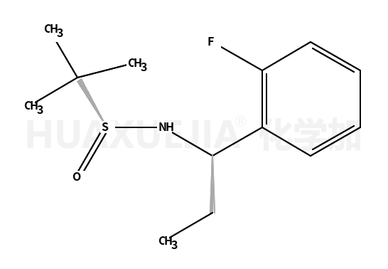 (S)-N-((R)-1-(2-Fluorophenyl)propyl)-2-methylpropane-2-sulfinamide