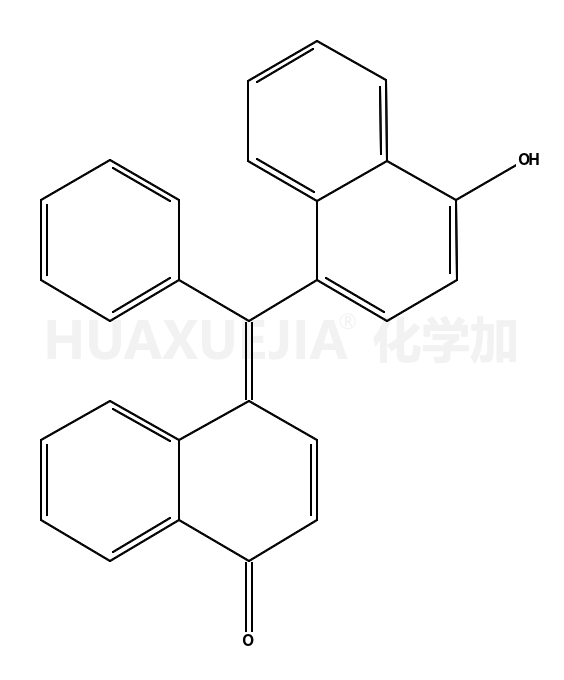 α-萘酚醌苯基甲烷