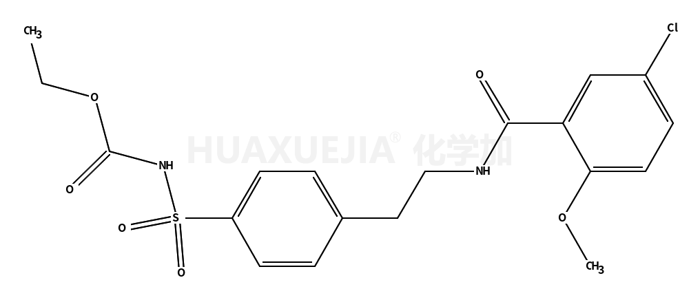 4-[2-(5-氯-2-甲氧基苯甲酰胺)-乙基]-苯磺酰胺基-甲酸乙酯