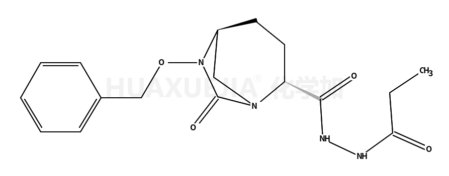 (1R,2S,5R)-7-氧代-6-(苯基甲氧基)-1,6-二氮杂双环[3.2.1]辛烷-2-羧酸 2-(1-氧代丙基)酰肼