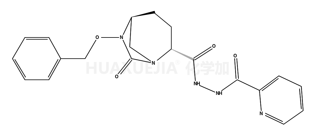 (1R,2S,5R)-7-氧代-6-(苯基甲氧基)-1,6-二氮杂双环[3.2.1]辛烷-2-羧酸 2-(2-吡啶基羰基)酰肼